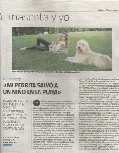 Prensa larazon 01 - Mónica Pont