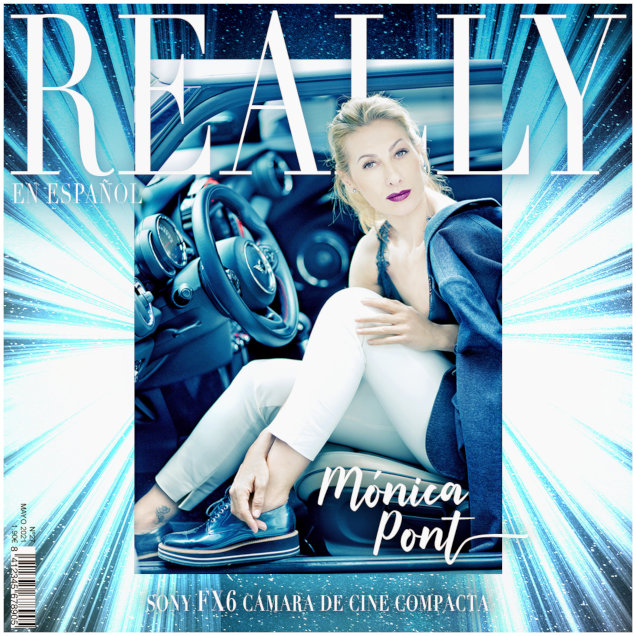 Monica stars in a new cover of Really magazine